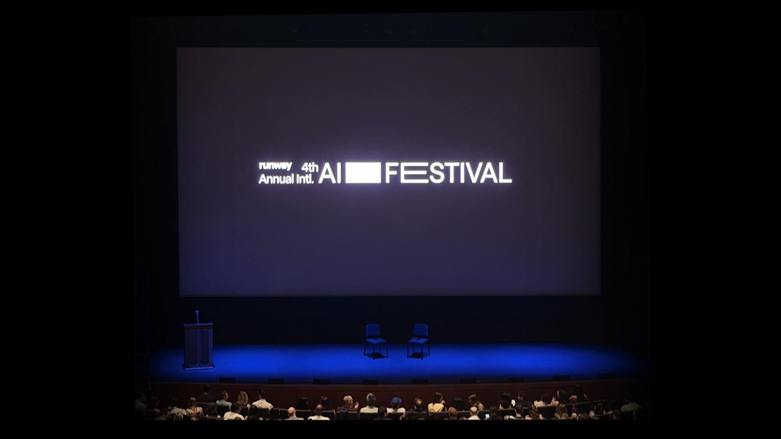 Why taste and a human point of view still decide, Runway's AI Festival